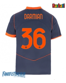 Inter Milan Matteo Darmian #36 Tricou Fotbal Replică 2025-26 Barbati Treilea